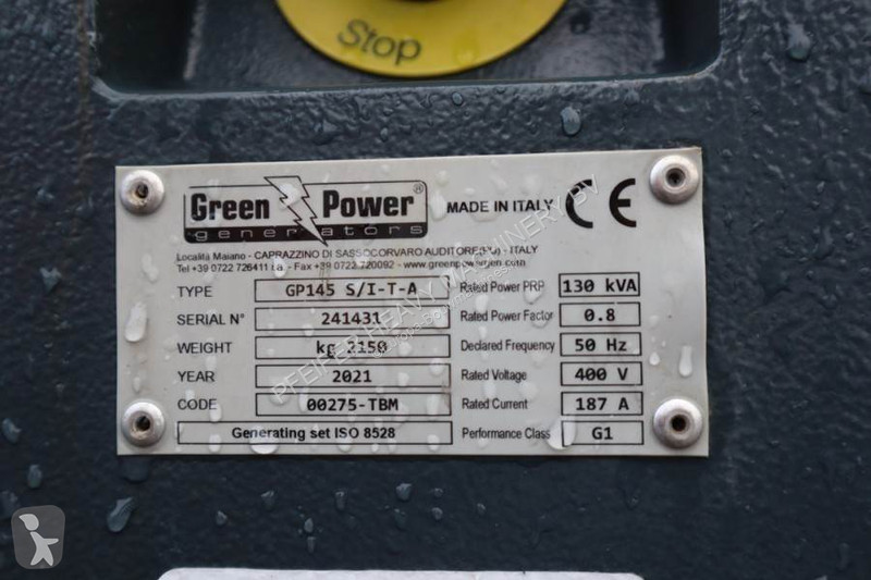 Entreprenørmaskiner Greenpower GP 145 S/I-T-A...