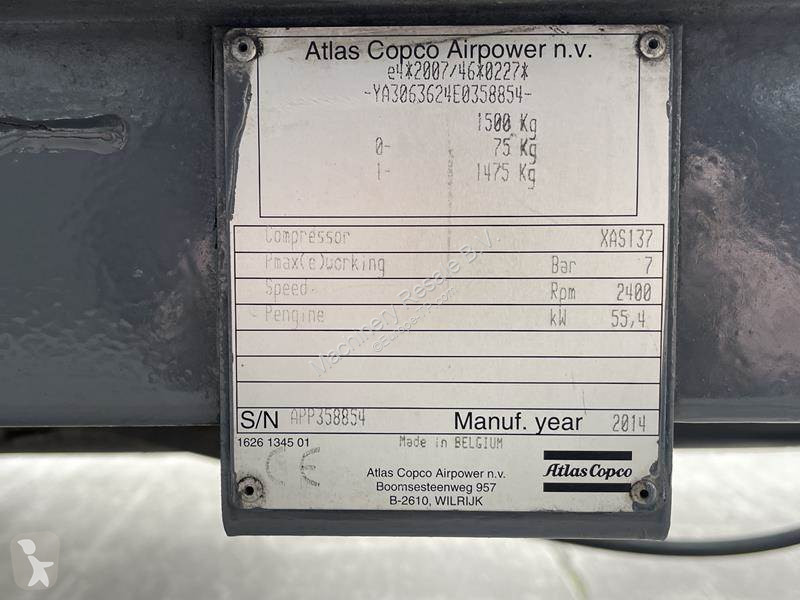 Entreprenørmaskiner Atlas Copco XAS 137 KD - N
