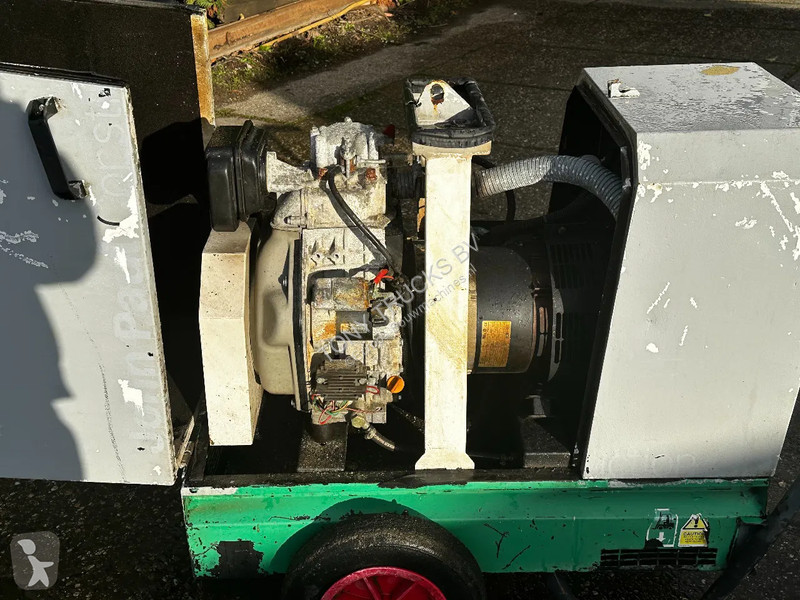 Stavebný stroj  HRD060D 6 KVA GENERATOR 110V+230V