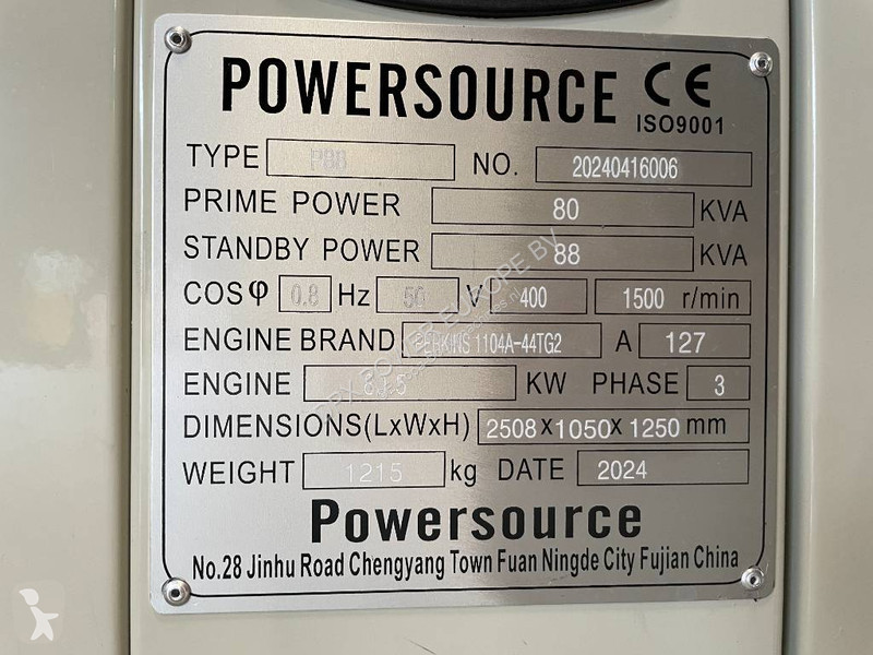 Materiaal voor de bouw Perkins 1104A-44TG2 - 88...