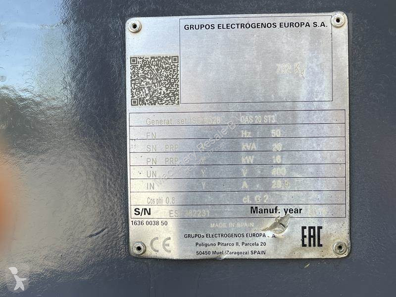 Material de obra Atlas Copco QAS 20 KD
