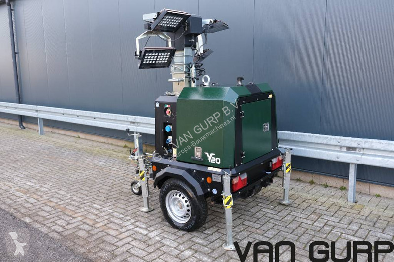 Material de obra Generac V20 4x320W lichtmast...