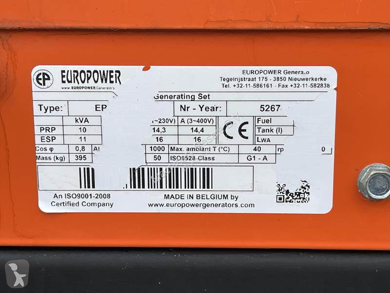 Materiaal voor de bouw Europower EPS 113 TDE