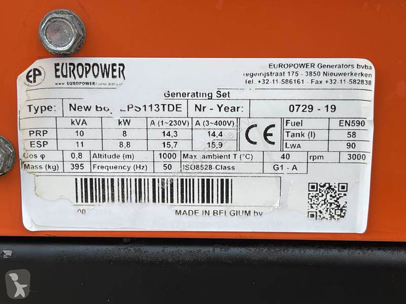 Materiaal voor de bouw Europower EPS 113 TDE