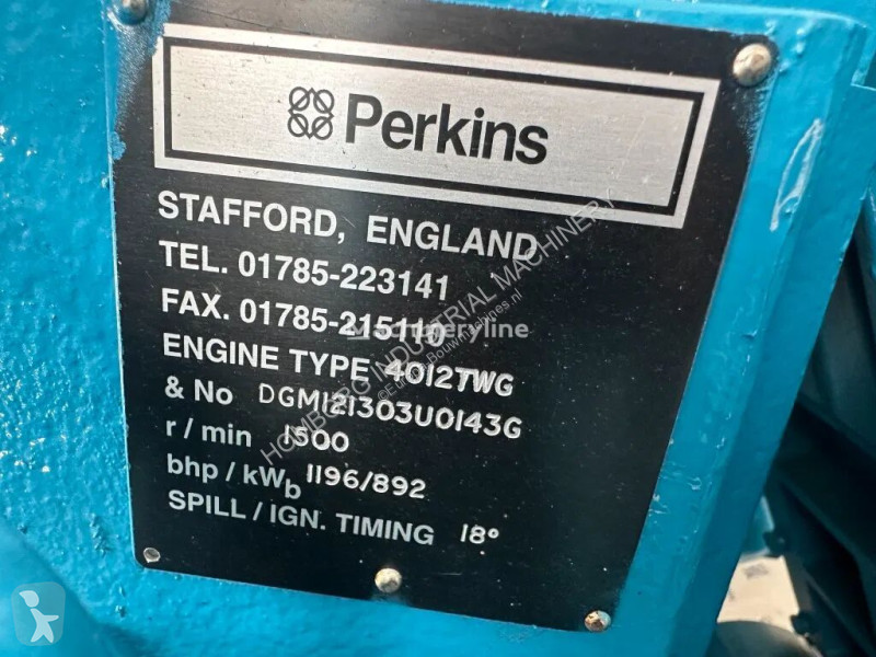آلة لمواقع البناء Perkins 4012 TWG Stamford...