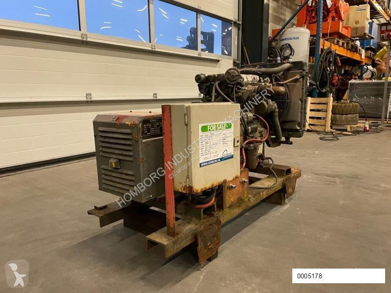 Entreprenørmaskiner Deutz F4M 1008 SDMO 10 kVA...