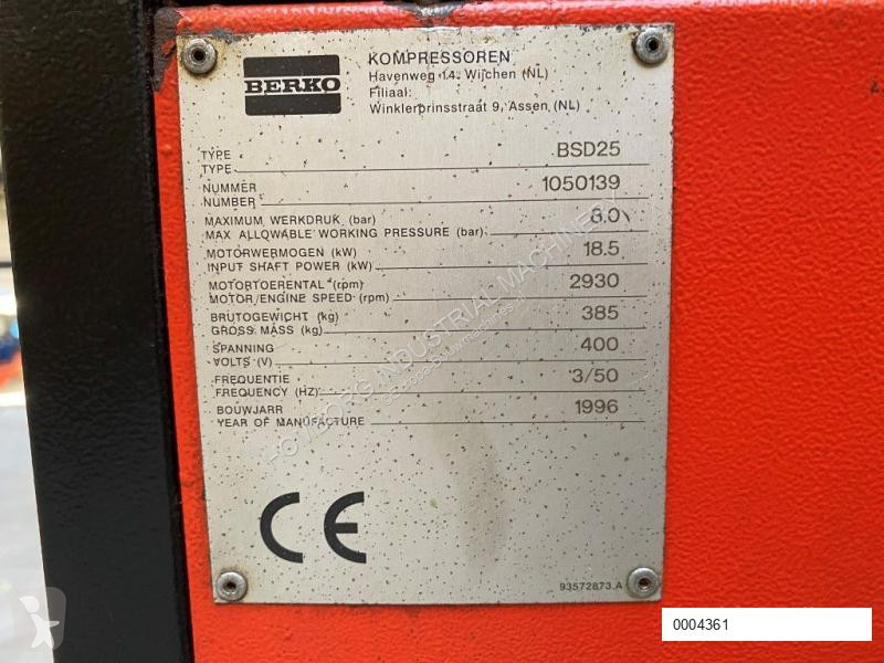 Entreprenørmaskiner  Berko BSD 25 18.5 kW 2400...