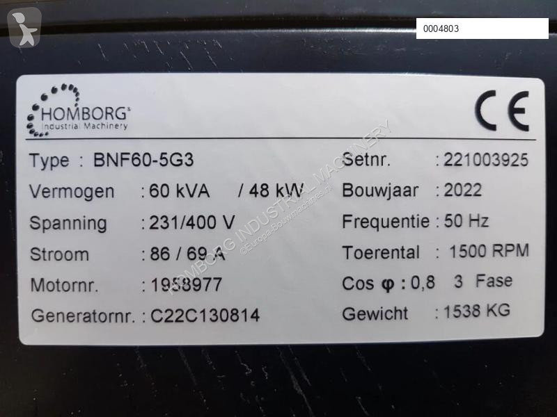 Materiaal voor de bouw Himoinsa HFW60 Iveco...