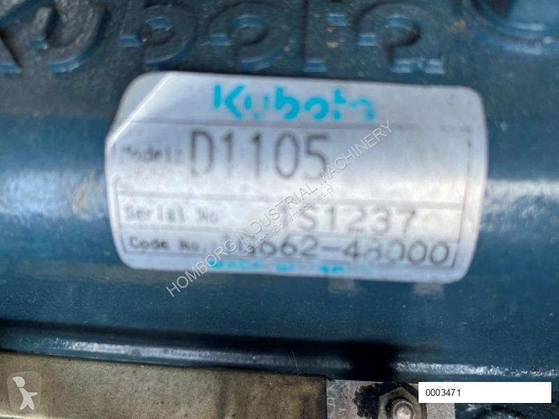 Material de obra Kubota Sullair 15.5 kW 7 bar...