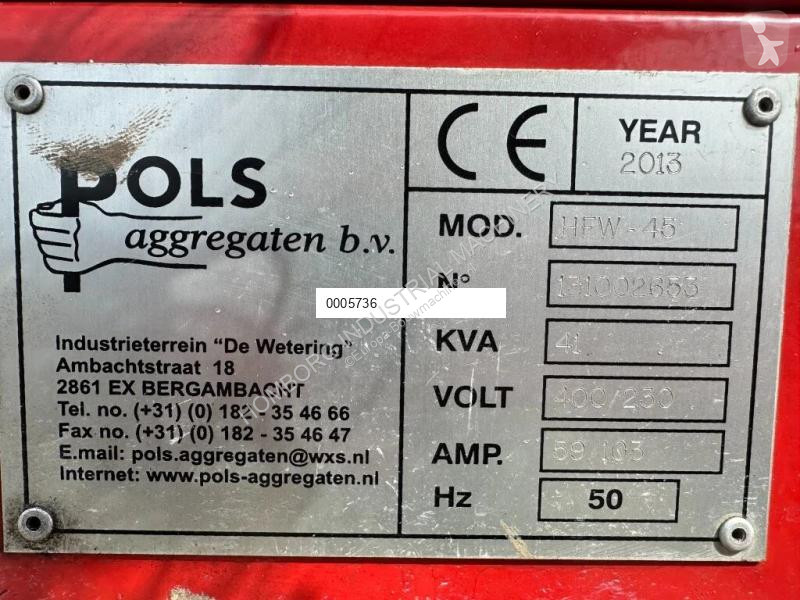 Materiaal voor de bouw Himoinsa HFW 45 Iveco...