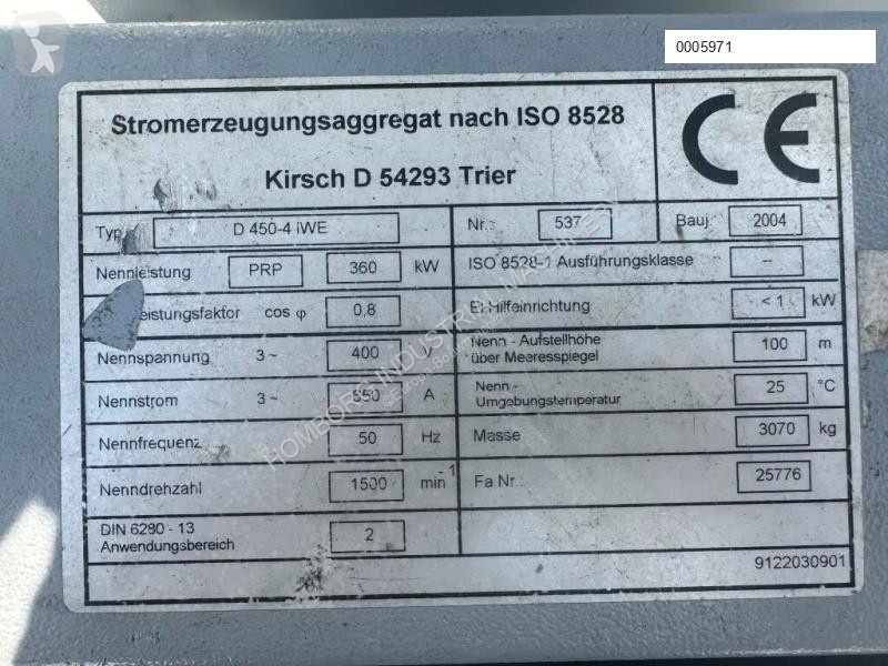 آلة لمواقع البناء Iveco GE 8281 SRI27 00A71...