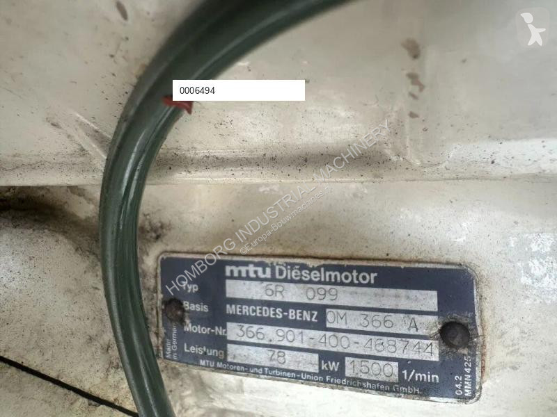 Materiaal voor de bouw MTU 6R 099 Mercedes Benz...