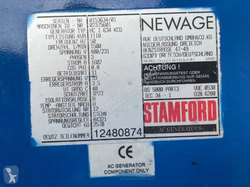 Materiaal voor de bouw Deutz Gasset 800 / 1110...