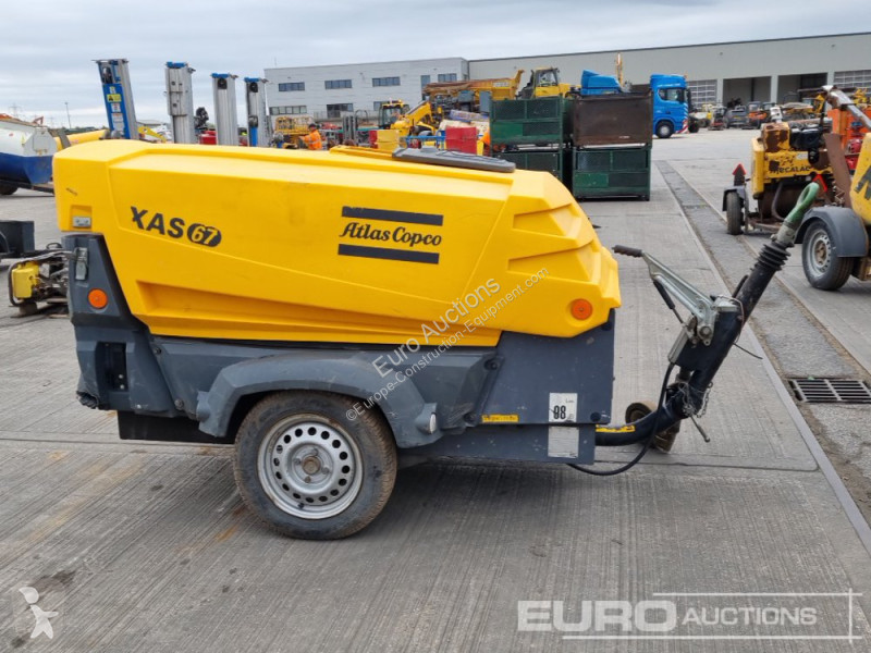 Materiaal voor de bouw Atlas Copco XAS67
