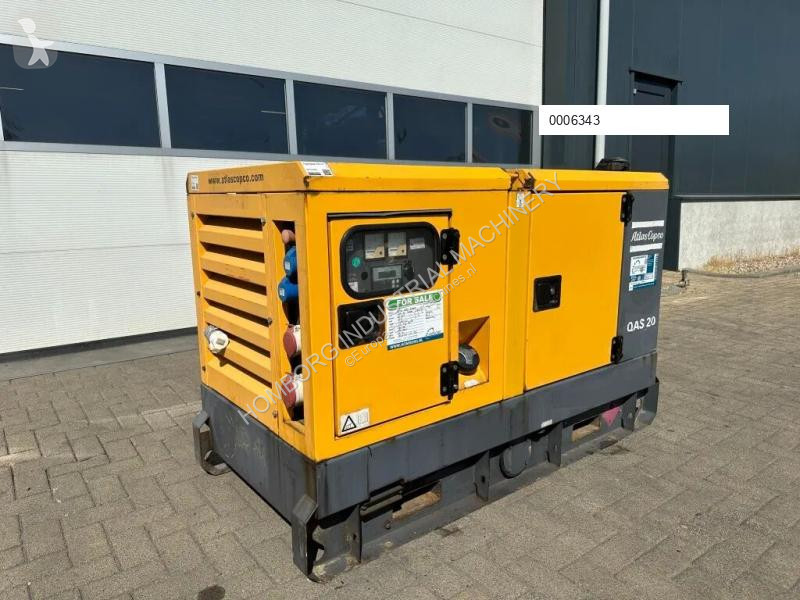 Materiaal voor de bouw Atlas QAS 20 Kubota...