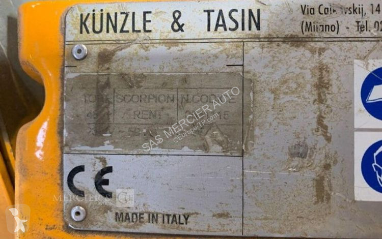 Materiaal voor de bouw Kunzle & Tasin ponceuse...