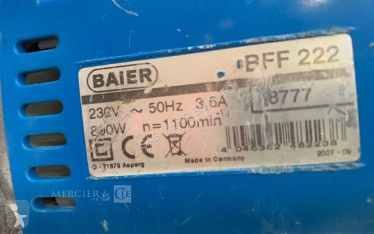 Materiaal voor de bouw  fraiseuse de facade