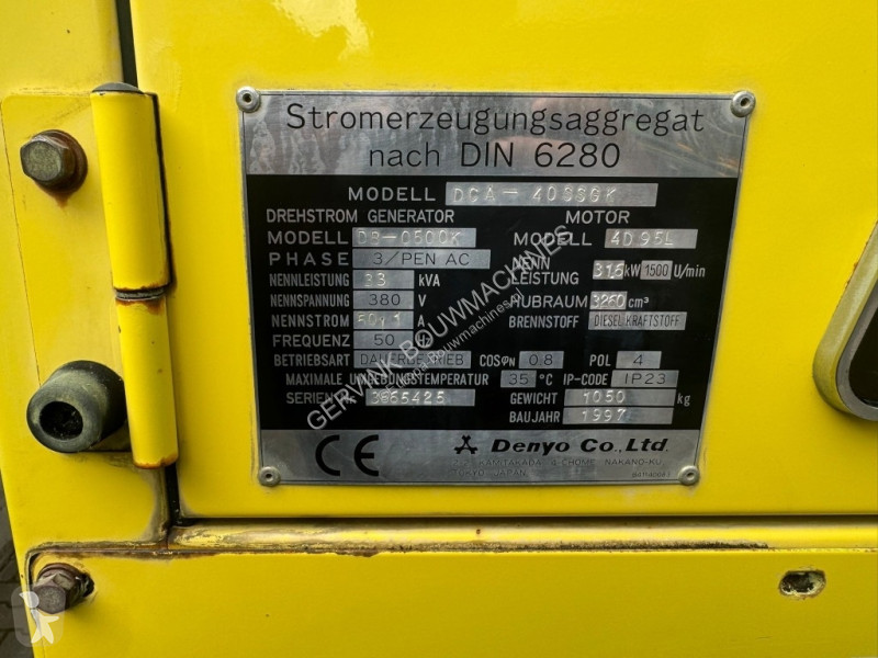 Entreprenørmaskiner Denyo DCA 40 SSGK