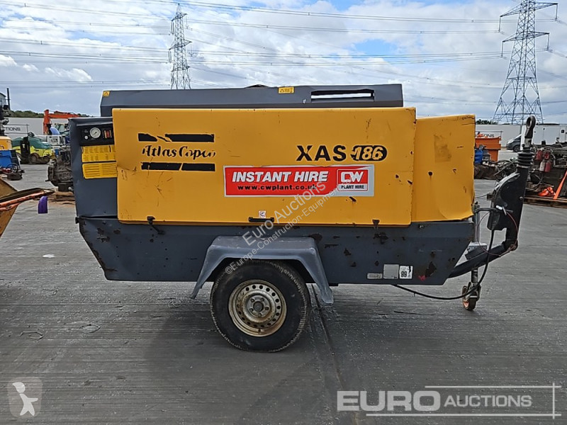 Materiaal voor de bouw Atlas Copco XAS186 375CFM