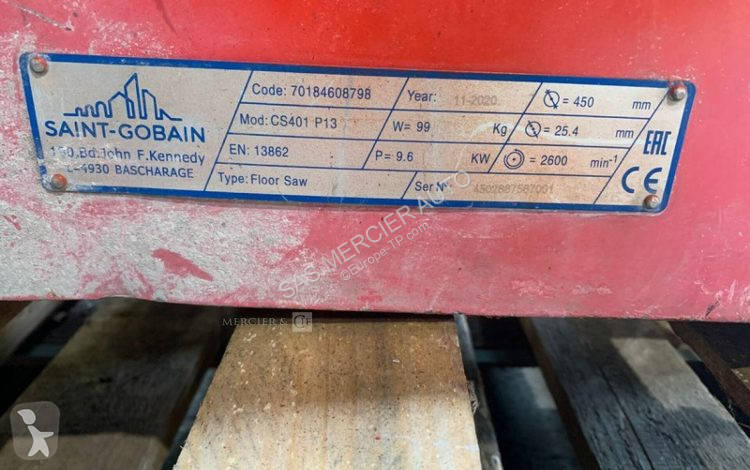 Utilaje de santier  scie de sols essence -...