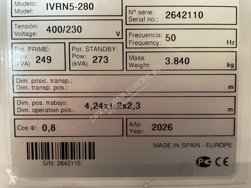 Строительное оборудование Volvo TAD882GE - 275...