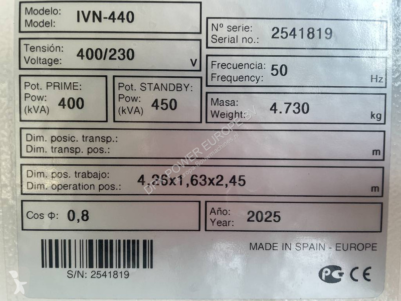 Строительное оборудование Volvo TAD1382GE - 430...