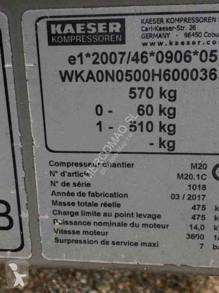 Entreprenørmaskiner Kaeser M 20
