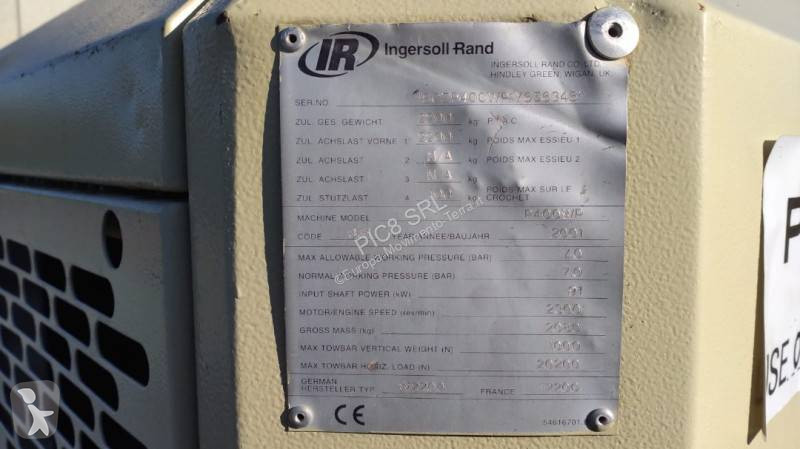 Stavebný stroj Ingersoll rand P400WP