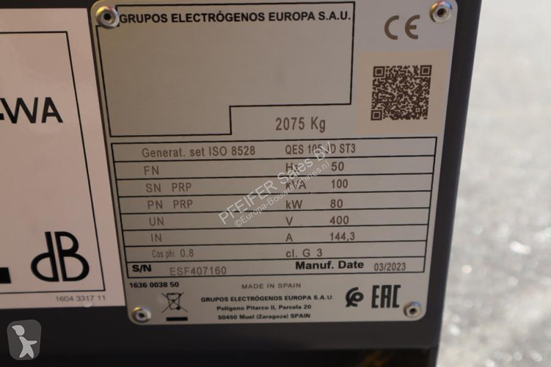 Stavebný stroj Atlas Copco QES 105 JD ST3 Valid...