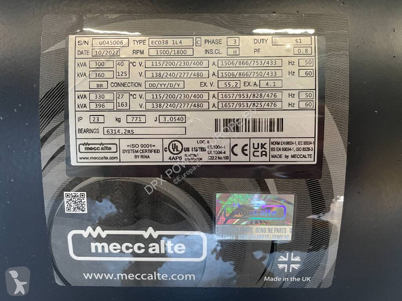 Строительное оборудование Mecc Alte ECO38 - 300...