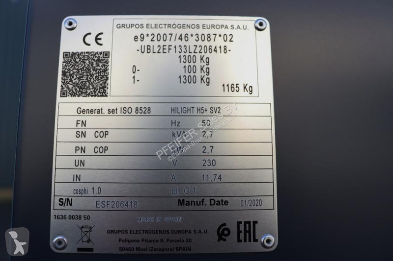 آلة لمواقع البناء Atlas Copco HiLight H5+ SV2...