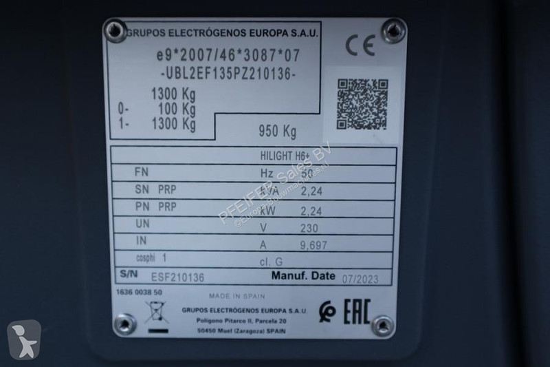 آلة لمواقع البناء Atlas Copco Hilight H6+ Valid...