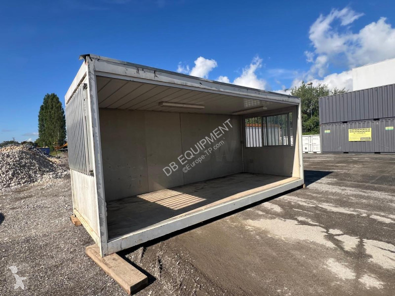 Entreprenørmaskiner   cabane de chantier double...