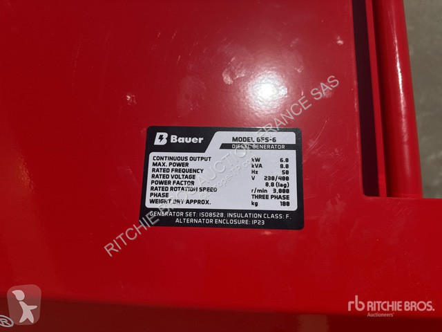 Строительное оборудование Bauer  GFS-6