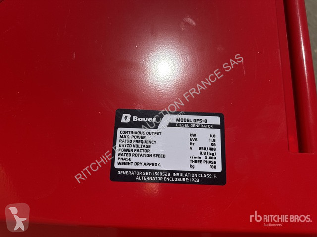 Строительное оборудование Bauer  GFS-8 ATS