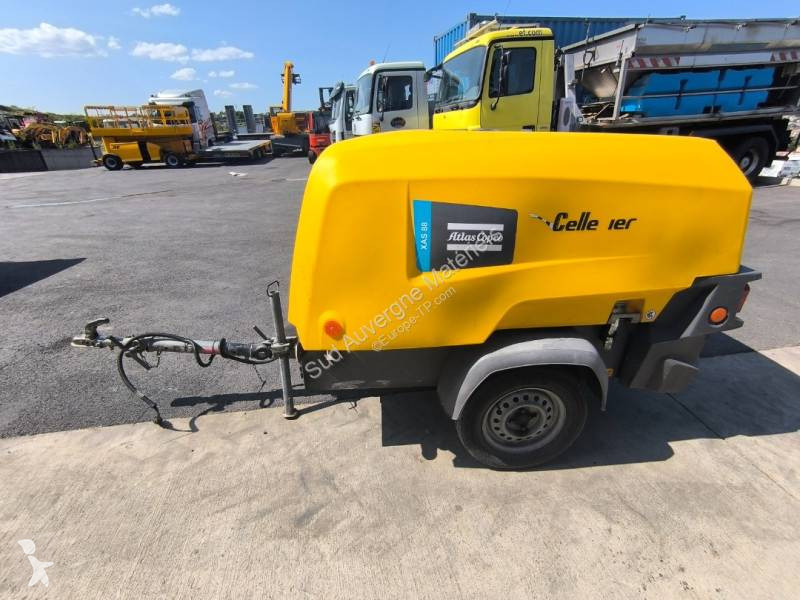 Stavebný stroj Atlas Copco