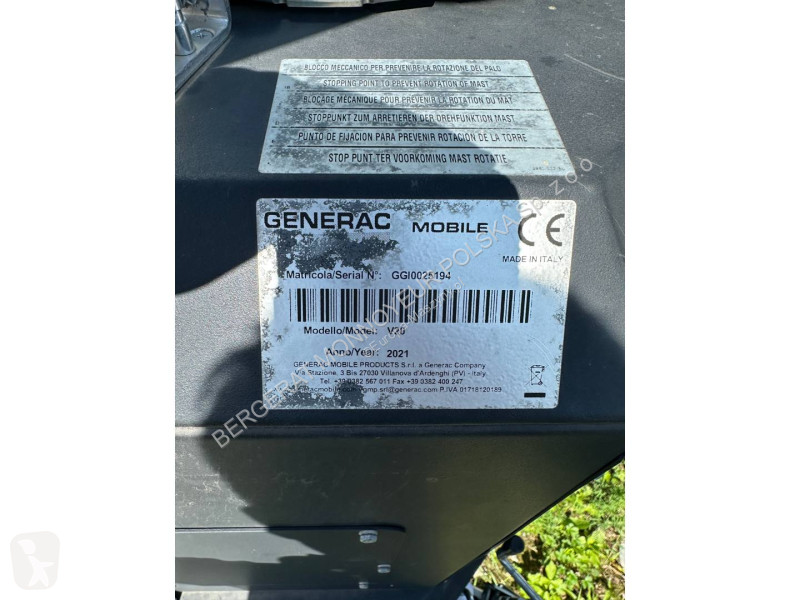 Materiaal voor de bouw Generac V20