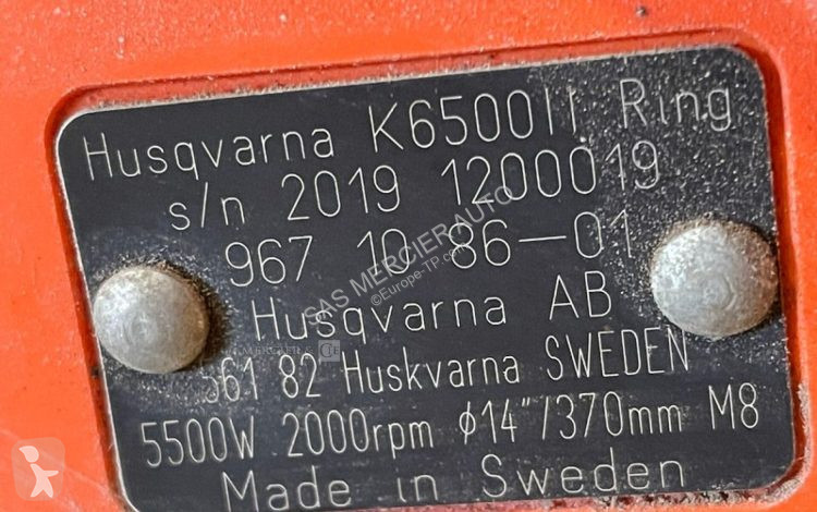 Будівельне обладнання Husqvarna decoupeuse...