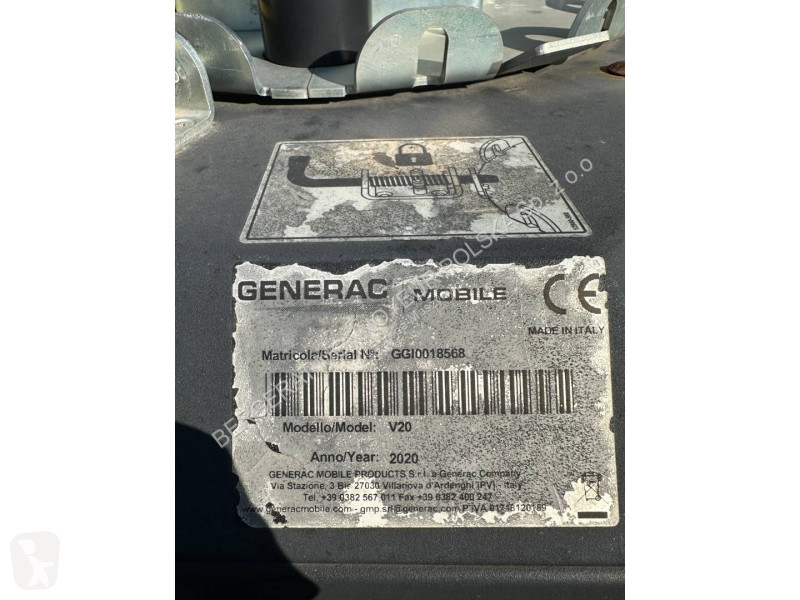 Generac V20 construction