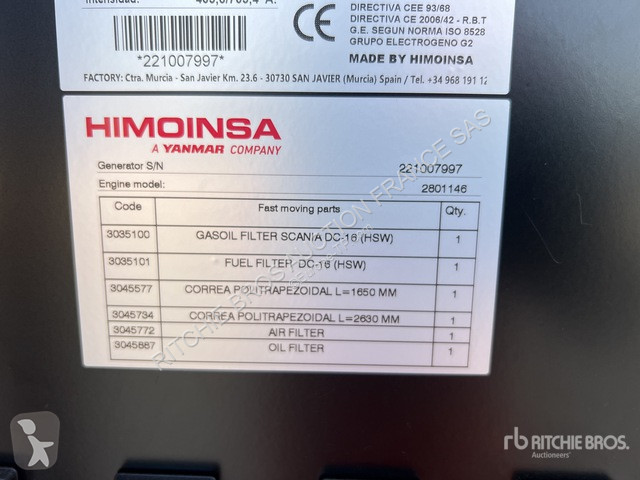 Material de obra Himoinsa  HSW-280 T5