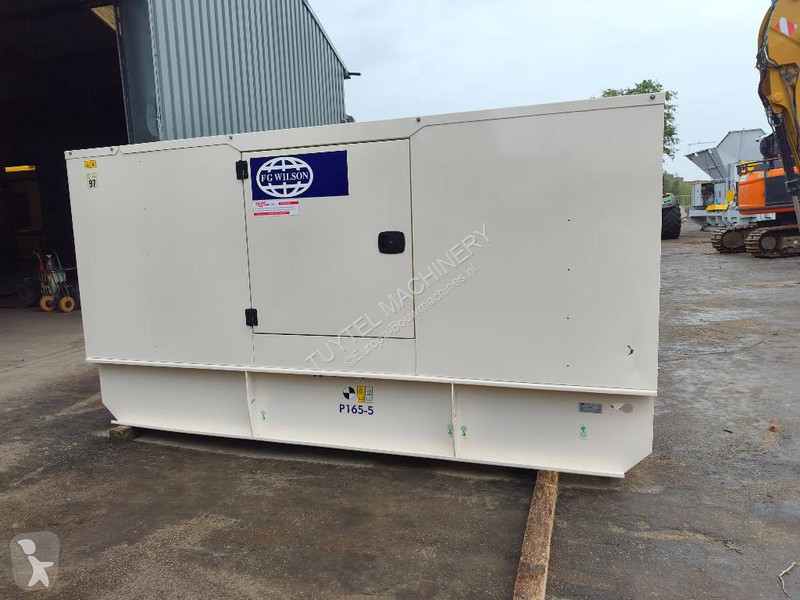 Materiaal voor de bouw  P165-5 165 kVA Genset...