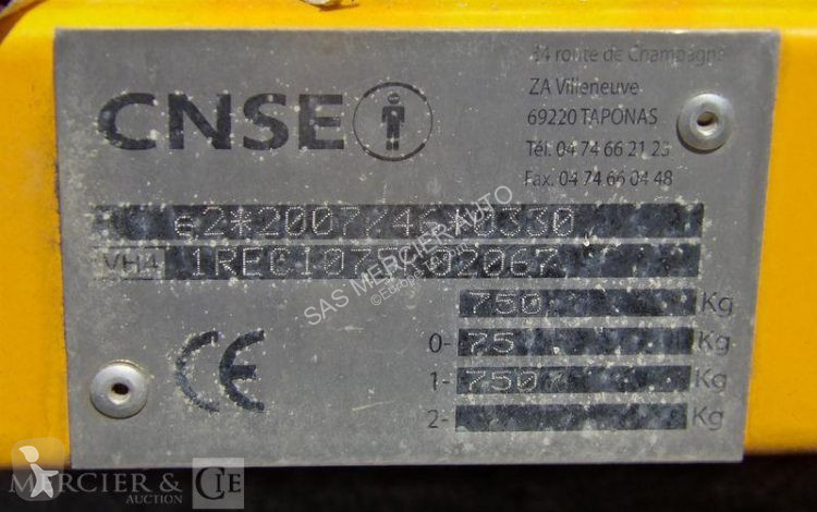 Építőipari munkagép CNSE