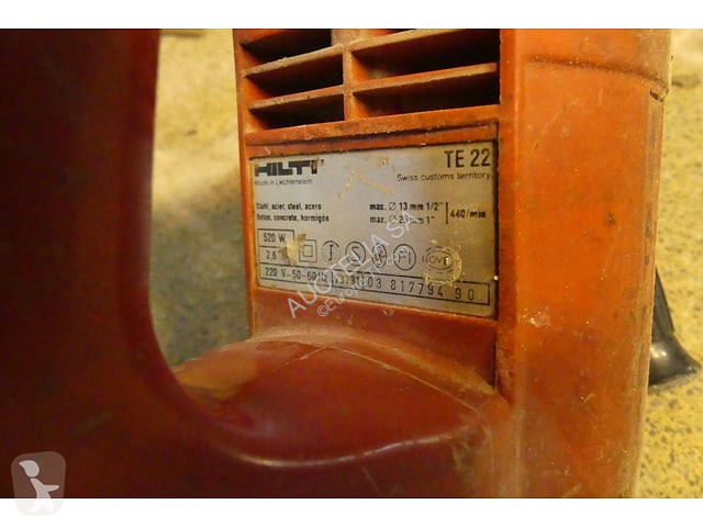Строительное оборудование Hilti TE22
