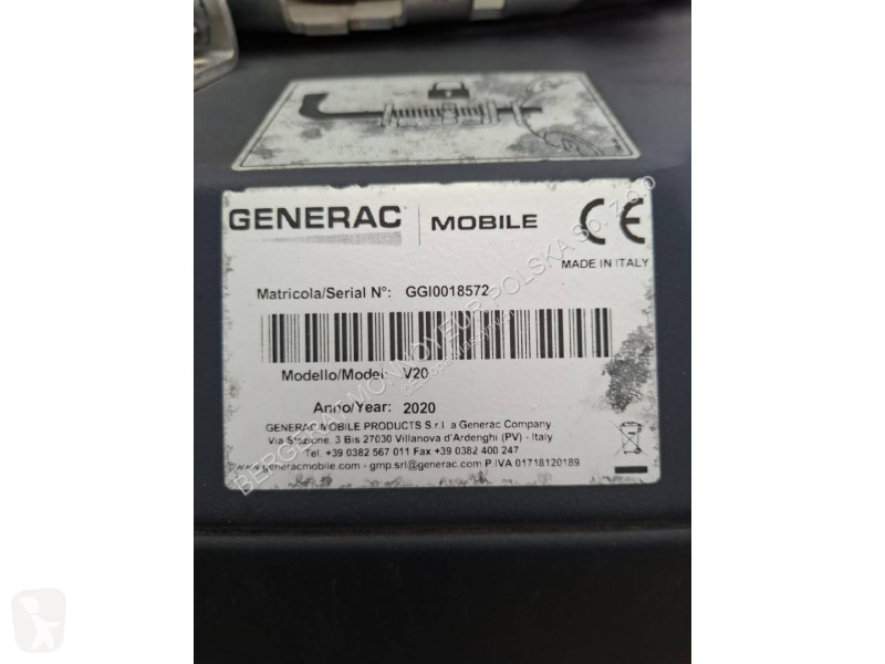 Material de obra Generac V20
