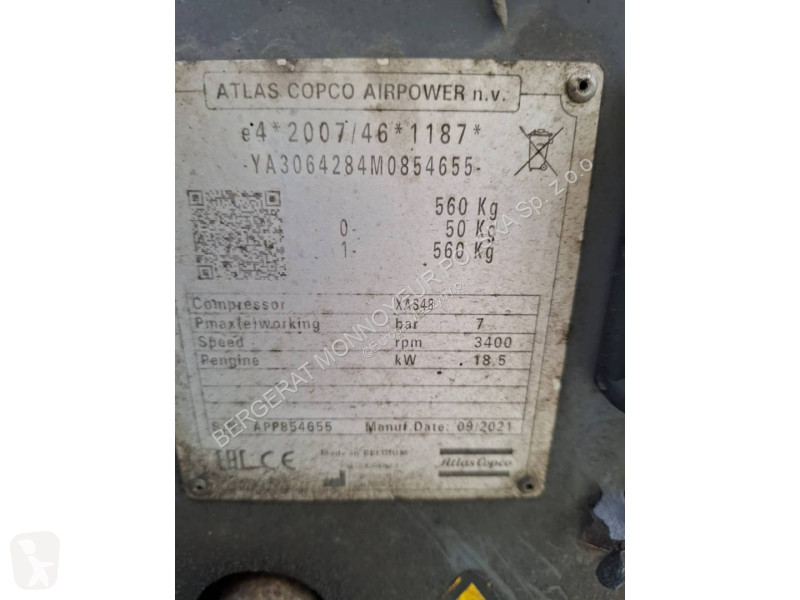 Material de obra Atlas Copco XAS48