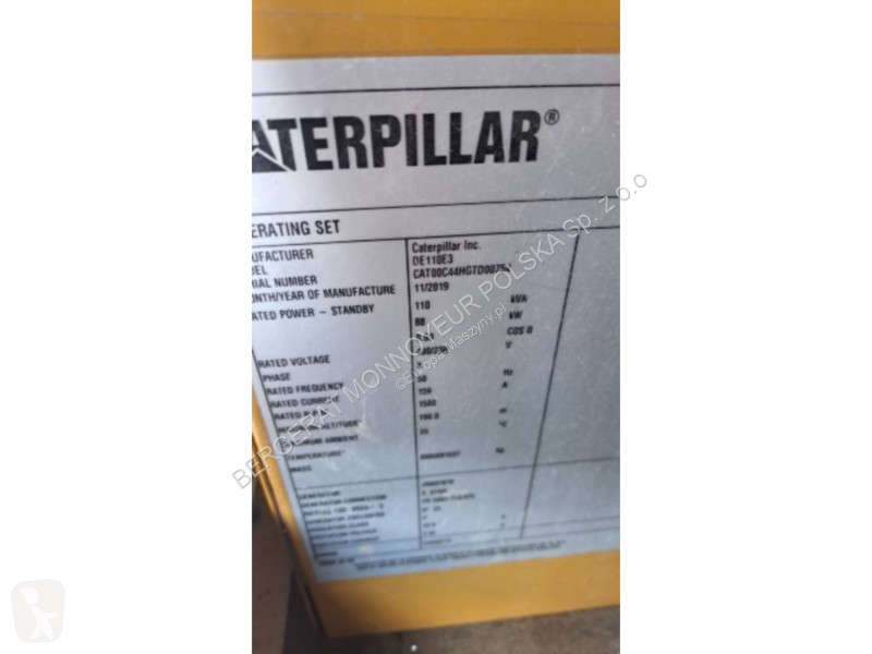 Material de obra Caterpillar DE110E3