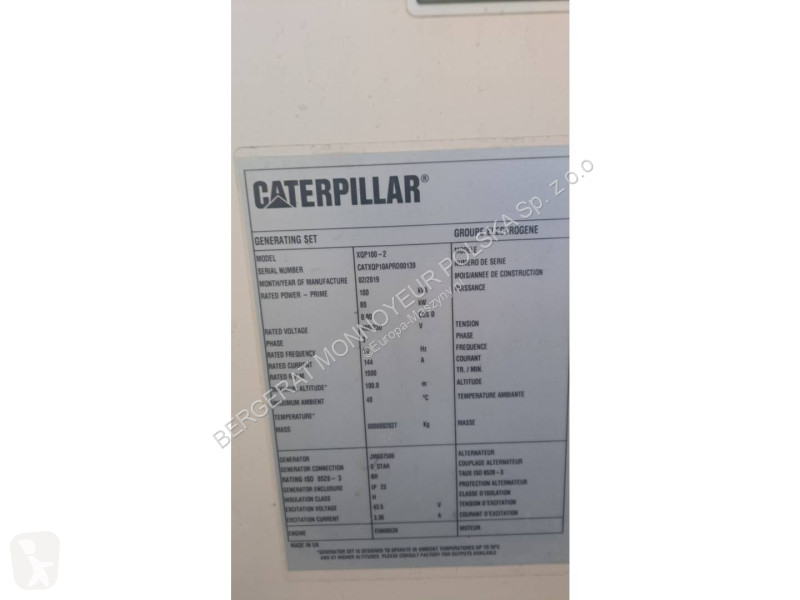 Material de obra Caterpillar XQP100-2