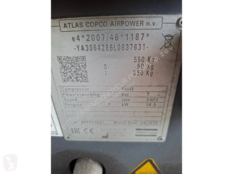 Material de obra Atlas Copco XAS48