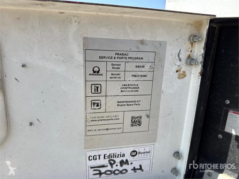 آلة لمواقع البناء Pramac GSW35 30.5 kVA...