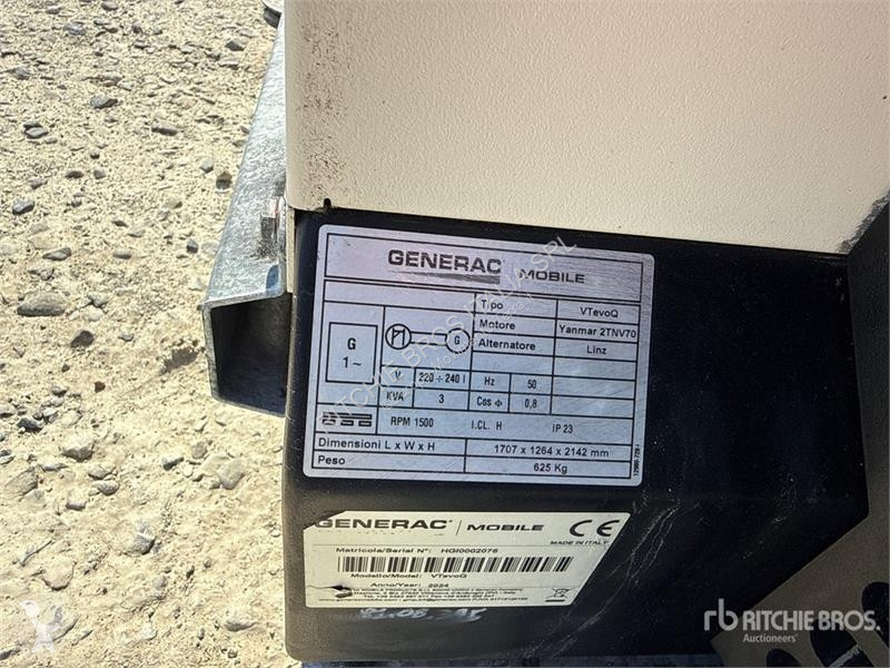Vägbyggmaterial Generac VTevoQ 3 kVA Light Tower